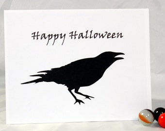 Note Card - Halloween Crow