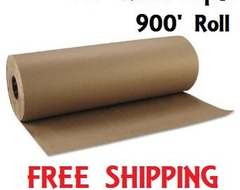 METRONIC Brown Kraft Paper Roll – 17.5" X 1200" For Shipping, Wrapping & Cushioning