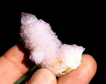 Amethyst Fairy Spirit Quartz Cactus Quartz Crystal Cluster
