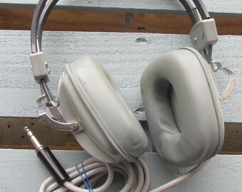 Quement QPH-1 Vintage Headphones Gray Made In Japan