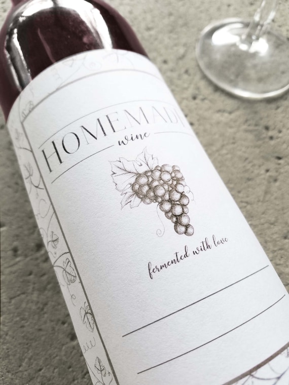 Free diy wine labels
