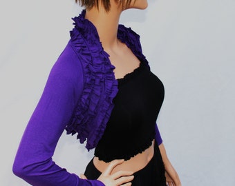 Black Bolero Shrug, Shrugs, Fitted Black Shrug, Shrug for dress, Boleros and shrugs, Shrugs for women