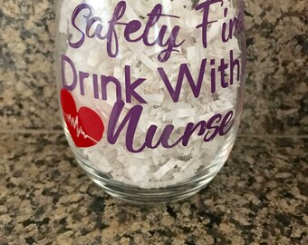Safety first drink with a nurse
