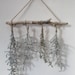 Large Driftwood dried Flower Hanging Rack - Dry Herbs "Beach Theme"