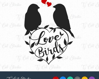 Download Love birds svg | Etsy