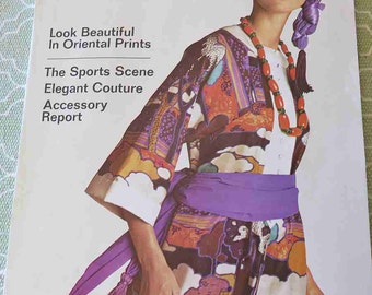 Vintage VOGUE Pattern Book International April May 1970