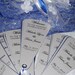 SAMPLE ORDER • Wedding Fan Programs, fan programs, petal fan programs, wedding program fans