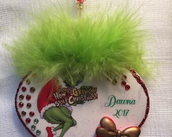 Grinch Who Stole Christmas holiday ornament