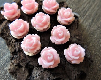 PUSH PINS Thumbtacks Decorative Flower Push Pin Set Wedding Boards Rose Bud Tacks Thumb Tack Message Bulletin Boards Office Cubical Decor