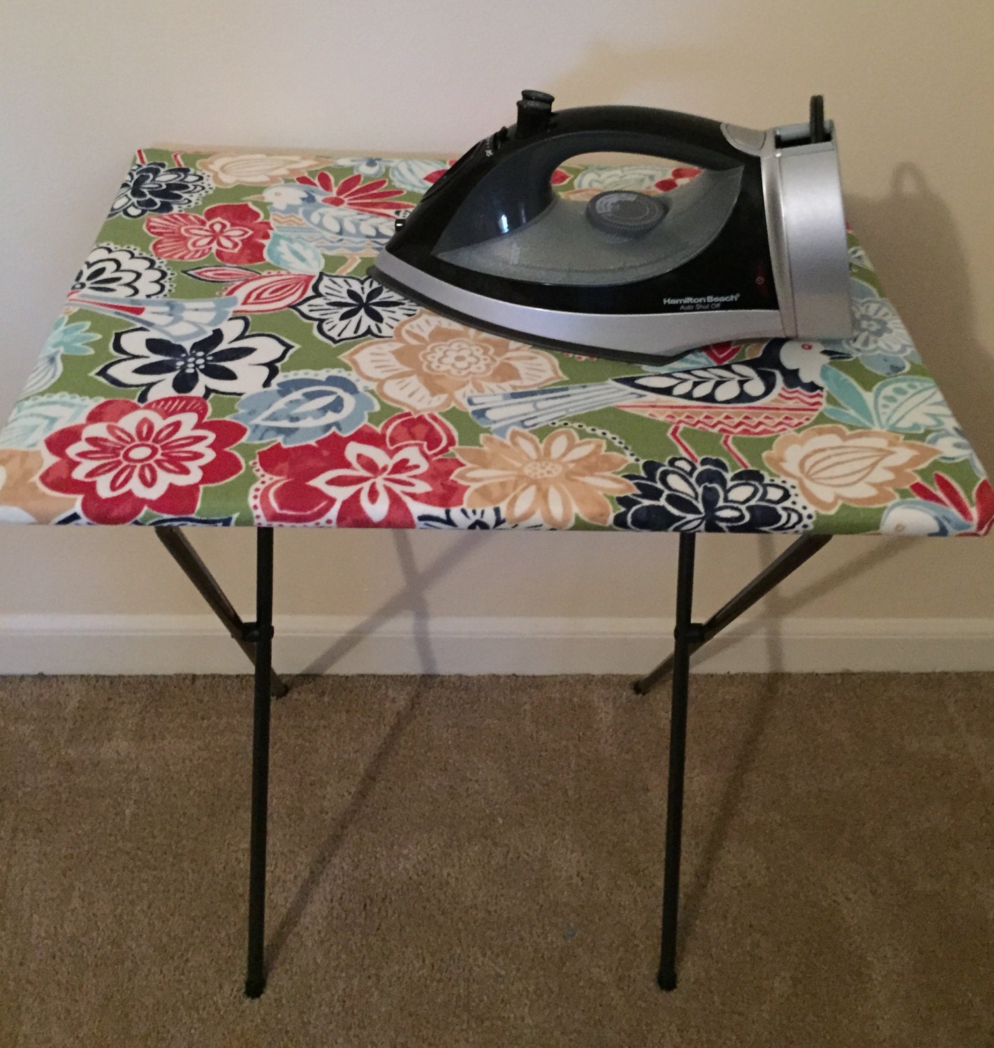 TV TRAY IRONING Board Portable Ironing Board Tabletop