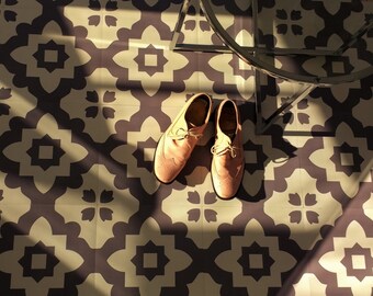 Casablanca Grey Vinyl Floor Tiles