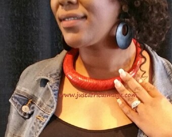 Leather Woven Necklace