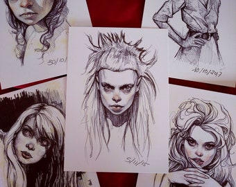 Pack INKtober 2015 :"Beauties"