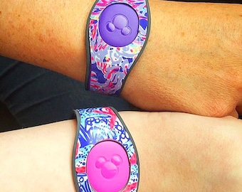 Lilly Pulitzer Inspired Magic Band Decal 2.0