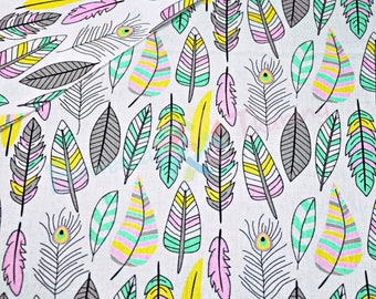 Moses Basket Bedding, Bassinet Sheets,Fitted Bassinet,Custom Size Sheet,Crib,crib bedding,crib sheet,feathers,MADE TO ORDER