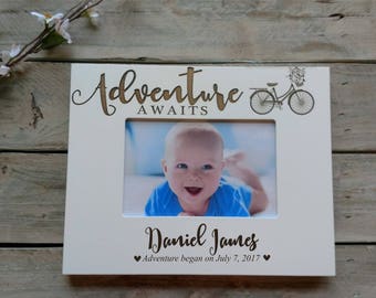 Personalized Baby Picture Frame, Personalized Baby Frame, Newborn Baby Gift, Engraved Newborn Gift, Engraved Baby Gift, Baby Shower Gift