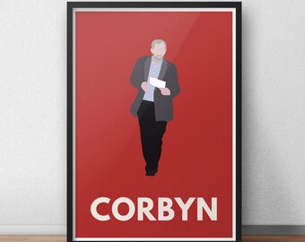Jeremy Corbyn Print