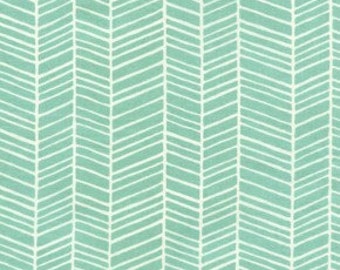 Joel Dewberry FABRIC - Modern Meadow - Herringbone in POND