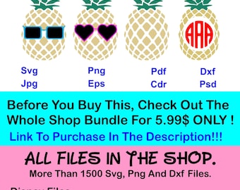 70% OFF, Commercially Usable Pineapple Monogram Svg, Pineapple Svg, Pineapple Frames. Png, Dxf, Pdf, Ai, Eps, Circle Monogram Frame, Cricut