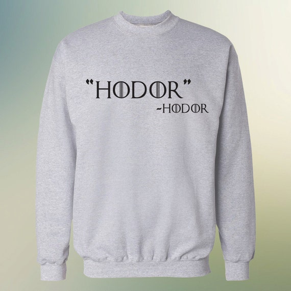 Game of Thrones "HODOR" by Hodor Sweater S-4XL Available