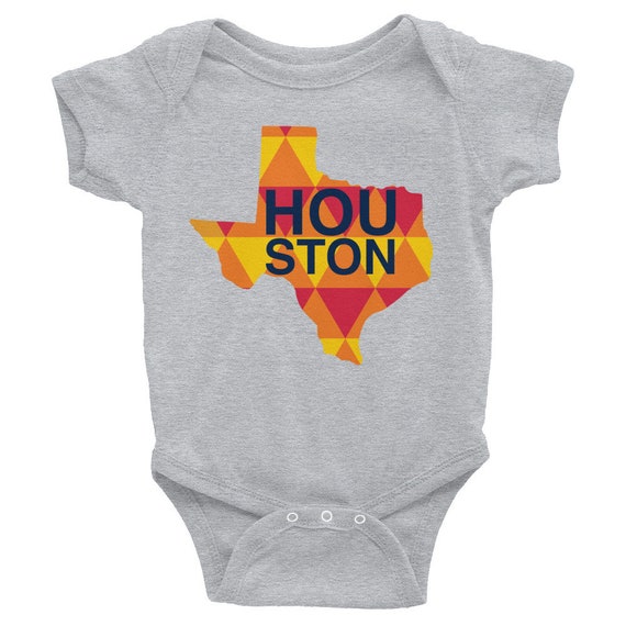 Houston Astros World Series Infant Bodysuit Baby Onesie Gift for Girl or Boy Game Day Outfit