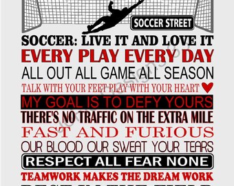 soccer poem etsy soccer banquet flyer
