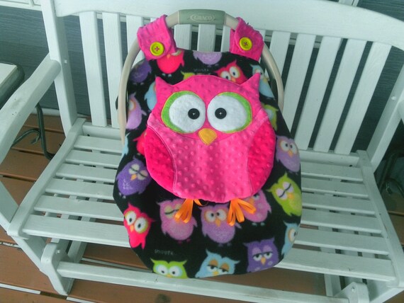 bright starts owl car seat toy