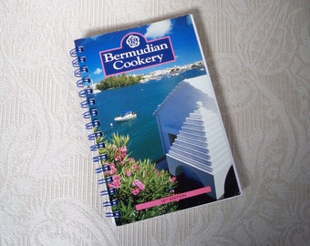 Vintage Cookbook" Bermudian Cookery" Island Recipes Souvenir of Bermuda