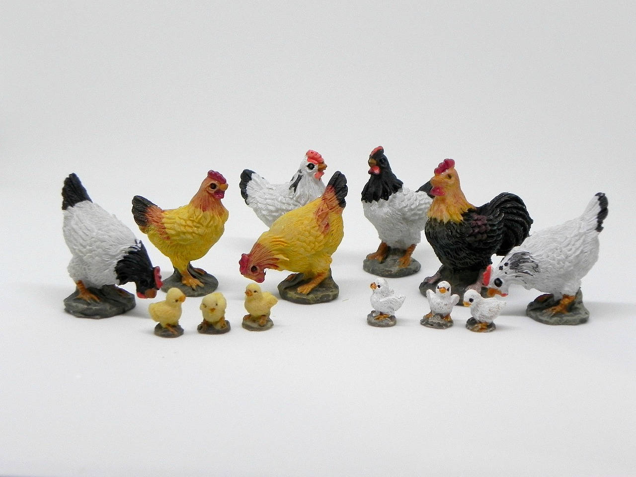 Miniature Chickens Micro Mini Chicks Rooster Hens Fairy