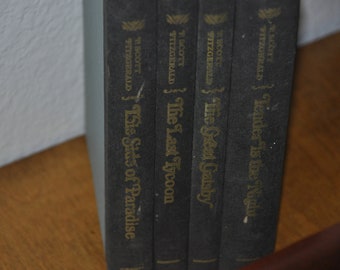 E Scott Fitzgerald 4 Book Set