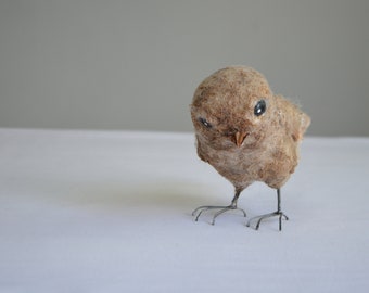 Bird Art Doll. Home Decor. OOAK. Handmade decoration.