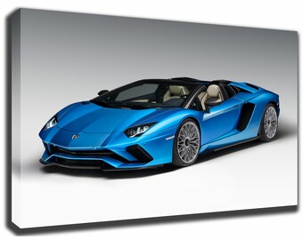 LAMBORGHINI AVENTADOR Canvas/Poster Wall Art Pin Up HD Gallery Wrap Room Decor Home Decor Wall Decor