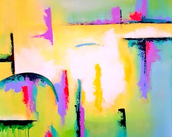 Original painting (36x36in) "Sunscape"