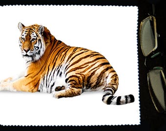 Cloth wipes glasses Tiger model 3