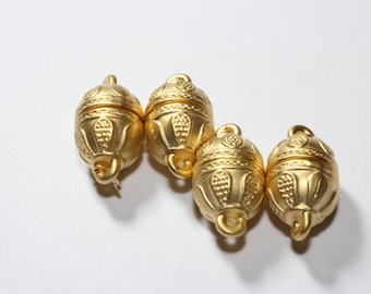 5 Sets Gold Magnetic Clasps , 10x18mm Oval Magnetic Clasps, Magnetic , Bracelet Clasps, PLS31