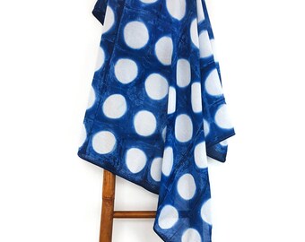 Baby Swaddle Blanket, Muslin Baby Blanket, Swaddle Blanket, Baby Swaddle, Cotton Baby Blanket, Shibori Baby, Hande Dyed Baby Blanket, Indigo