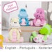 Felt pattern The baby dragons, softie pattern, plush pattern animal, pdf sewing pattern by Superskattig