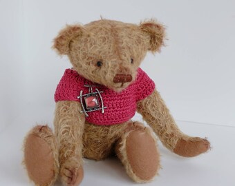 Little Gold Mohair Bear