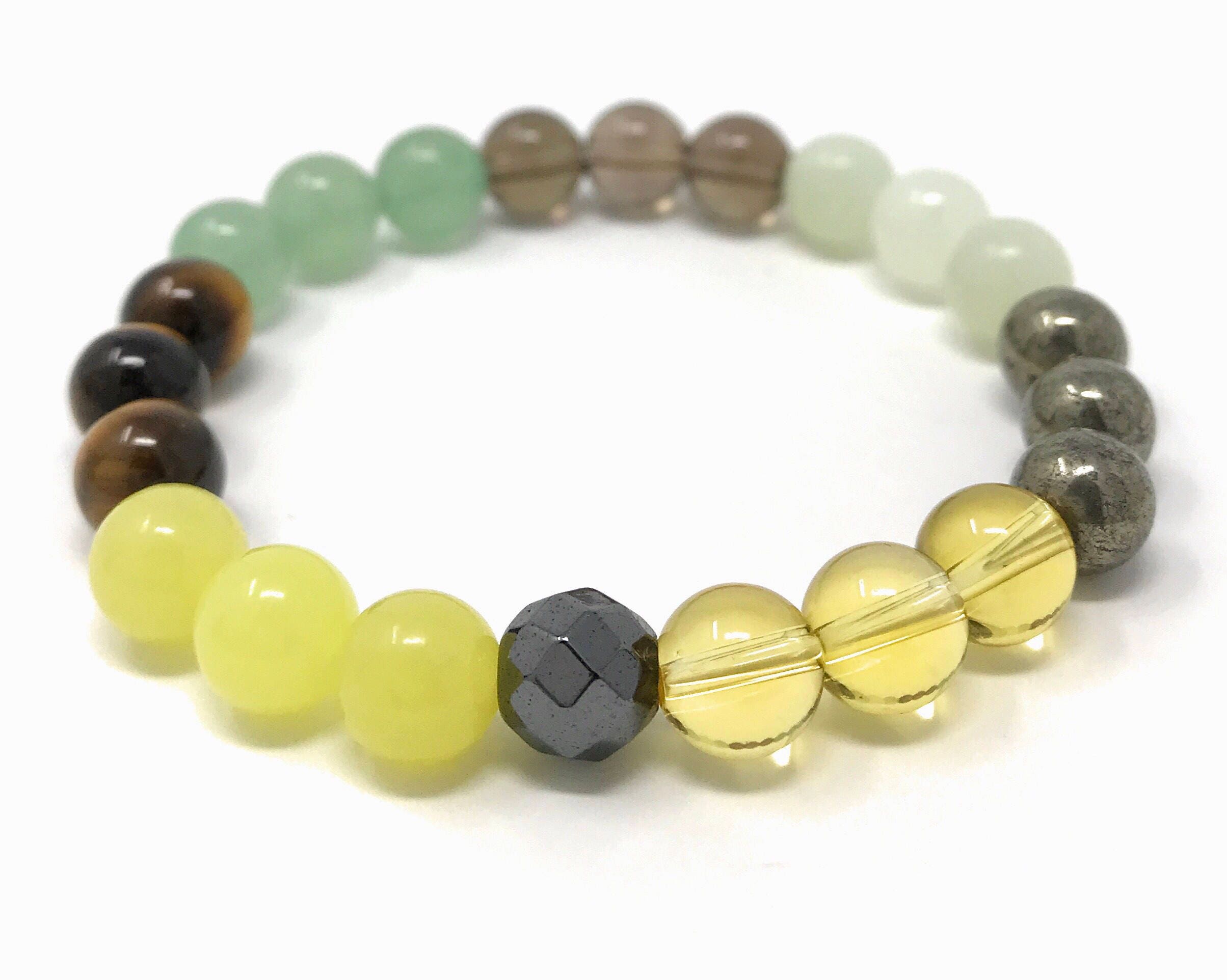 Manifest Abundance Prosperity & Success Power Bead Bracelet