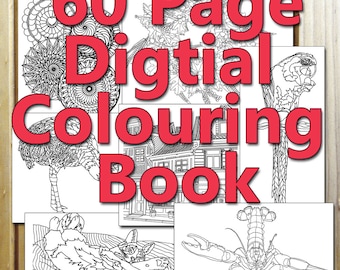 Coloring book 60 pages pdf download
