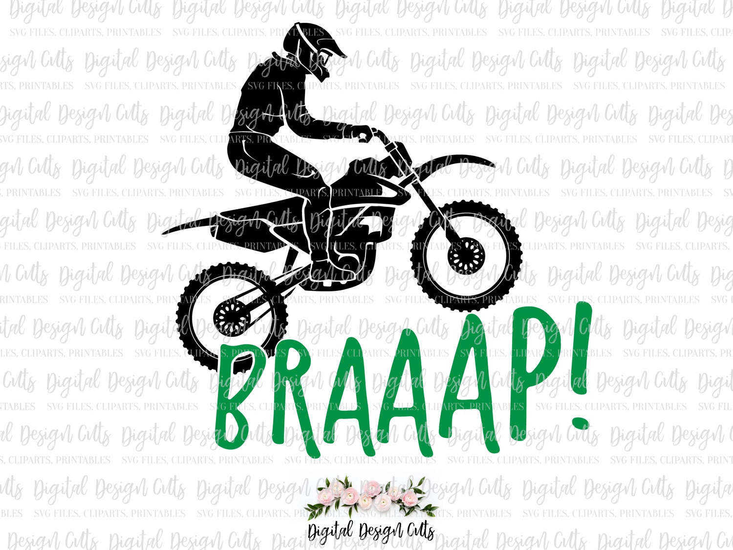 Download Braaap SVG Braaap Iron-on Motocross Cutting filr svg dirt