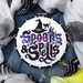Halloween Cross Stitch Pattern, Halloween Xstitch, Spooky Cross Stitch, Scary Cross Stitch, Counted Cross Stitch, Halloween Quotes Sampler