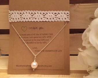 FREE Gift!! Mother of the Bride & Mother of the Groom Necklaces