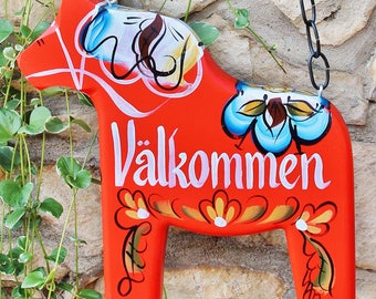 Dala Horse Sign - 14"