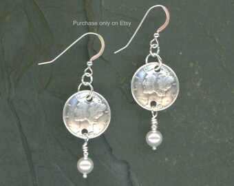 75th Birthday Gift Jewelry 1943 Earrings Dimes 75th Anniversary Gift Coins Earrings Money 1943 Anniversary Earrings