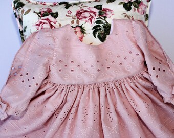 girls Broderie Anglais Dress