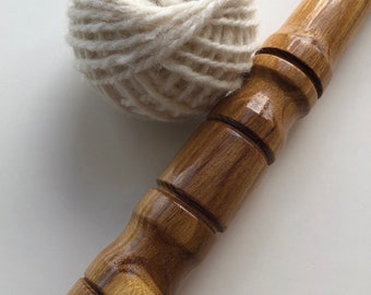 Black Locust Nostepinne Handmade Hand Turned Wood