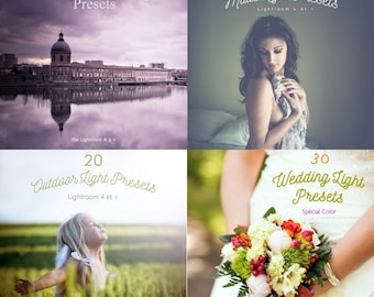4 in 1 flight #1 packs! 82 Lightroom Presets for LR 4,5,6 & CC