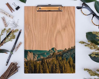 Yosemite Half Dome, Wood Clipboard, National Parks, California Images