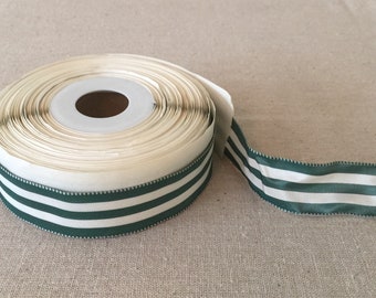 Vintage French Striped Ribbon